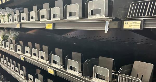 伍尔沃斯工人的悲惨死亡导致悉尼商店供应短缺