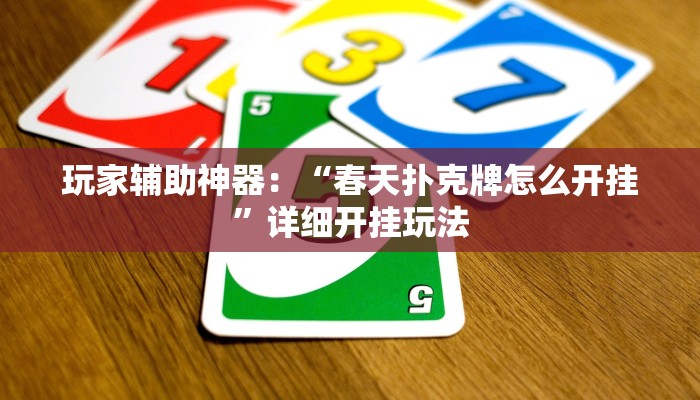 玩家辅助神器：“春天扑克牌怎么开挂”详细开挂玩法