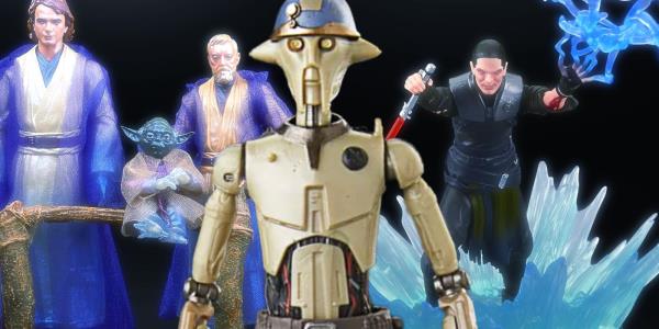 Huyang, Force Unleashed, Force Ghosts Black Series Action Figures
