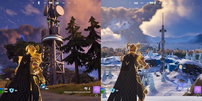 《堡垒之夜：如何定位和利用预报塔