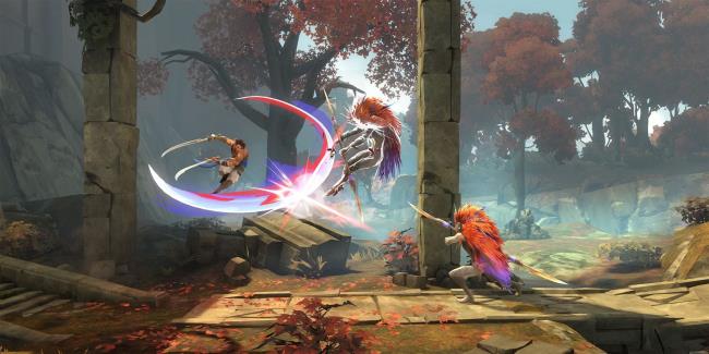 Prince of Persia: The Lost Crown combat screenshot.