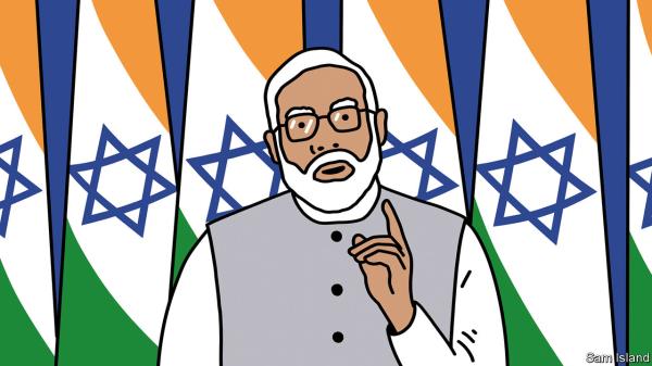 纳伦德拉·莫迪(Narendra Modi)将印度从巴勒斯坦人转向了以色列
