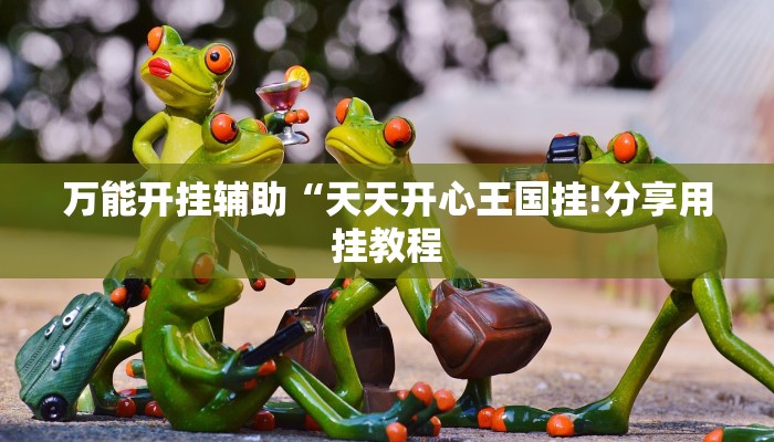 万能开挂辅助“天天开心王国挂!分享用挂教程