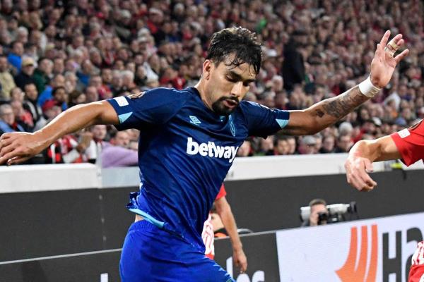 大卫·莫耶斯赞扬了“特立独行”的卢卡斯·帕奎塔，这是巴西球星为西汉姆联赢得的最新一场欧战胜利