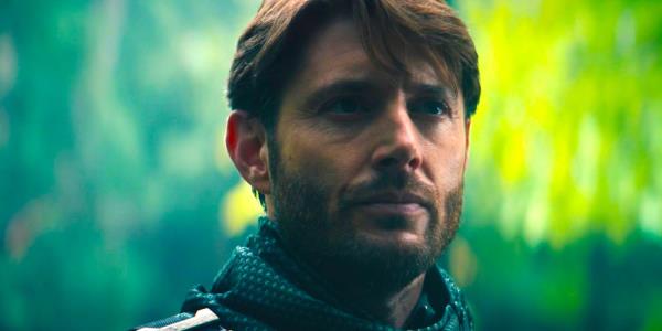 Soldier Boy looking ahead in Gen V episode 6