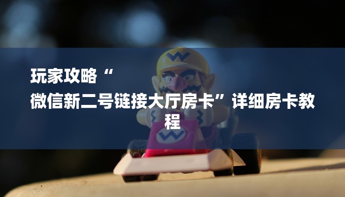 玩家攻略“
微信新二号链接大厅房卡”详细房卡教程