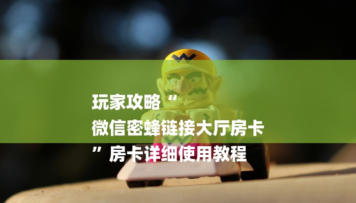 玩家攻略“
微信密蜂链接大厅房卡
”房卡详细使用教程