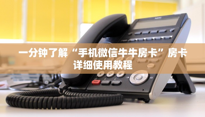 一分钟了解“手机微信牛牛房卡”房卡详细使用教程