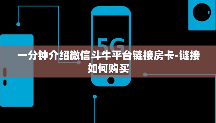 一分钟介绍微信斗牛平台链接房卡-链接如何购买