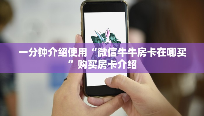 一分钟介绍使用“微信牛牛房卡在哪买”购买房卡介绍